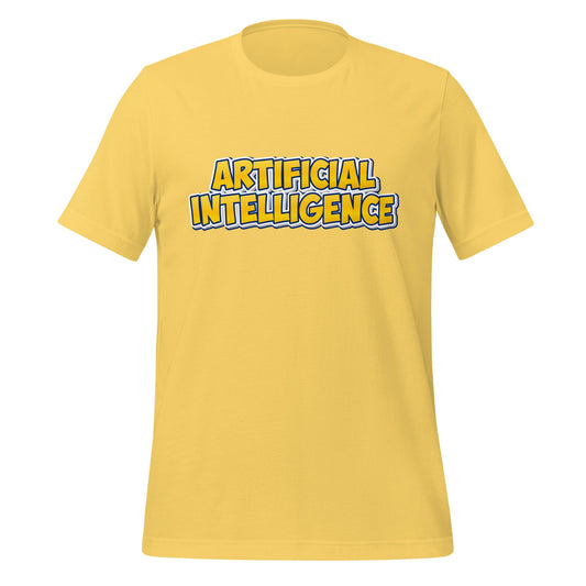 Image of the Yellow Comic Artificial Intelligence 